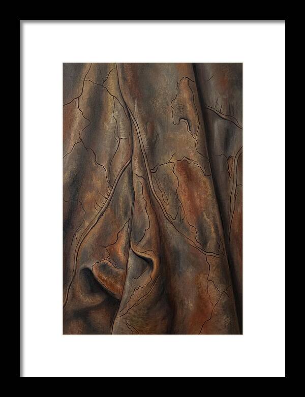 Old Leather Texture With Patina