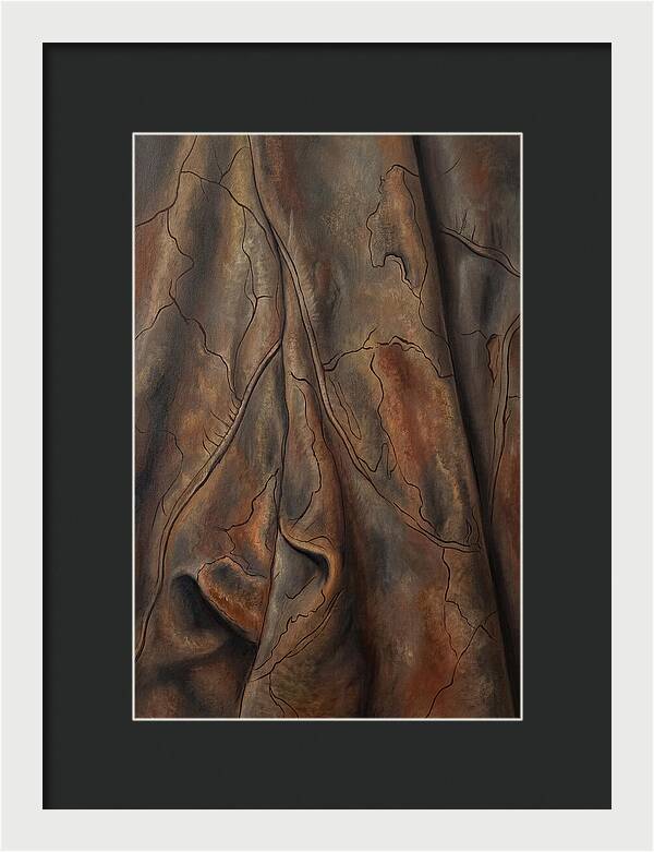Old Leather Texture With Patina