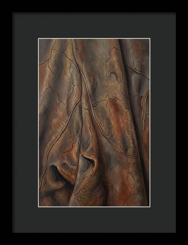 Old Leather Texture With Patina