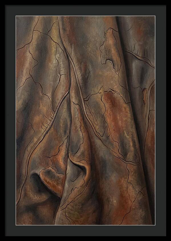 Old Leather Texture With Patina
