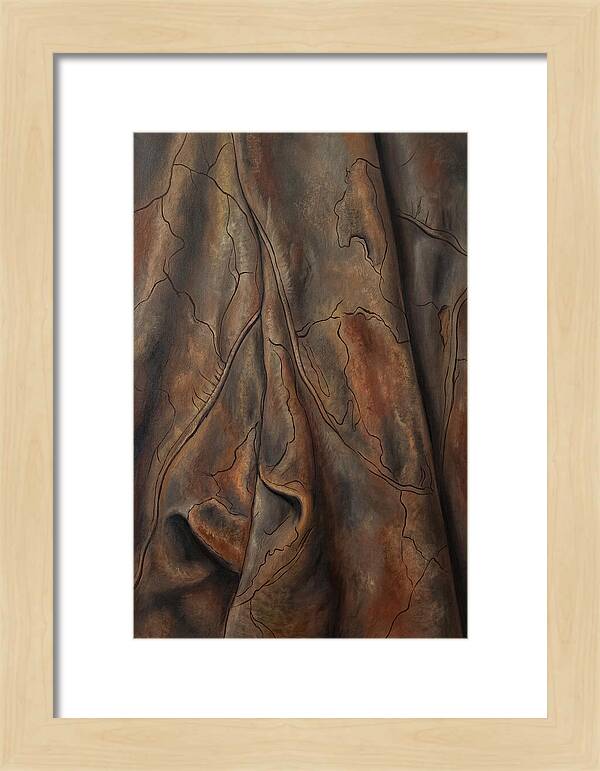 Old Leather Texture With Patina