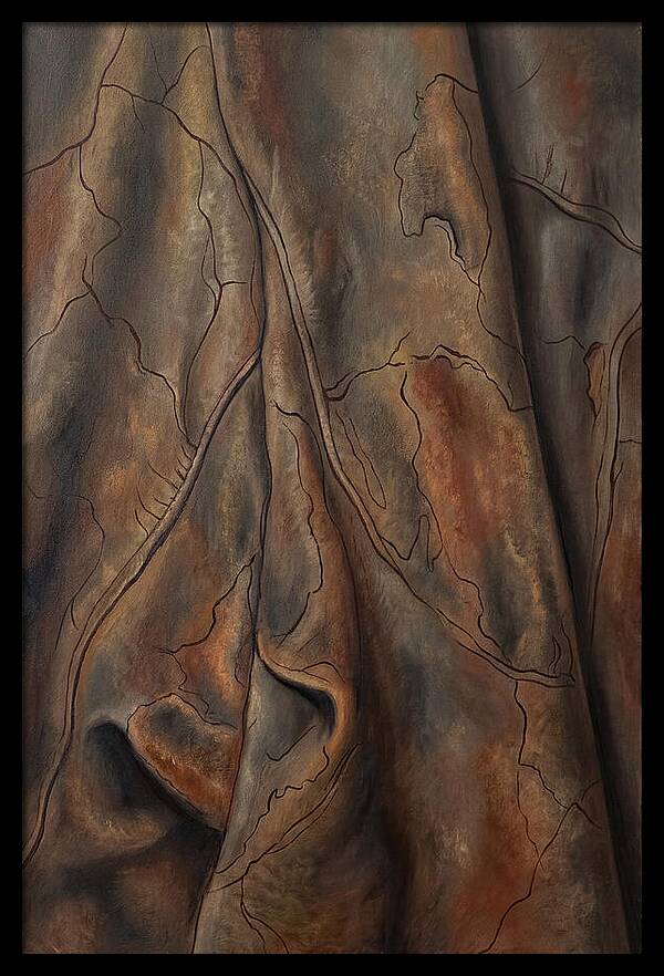 Old Leather Texture With Patina