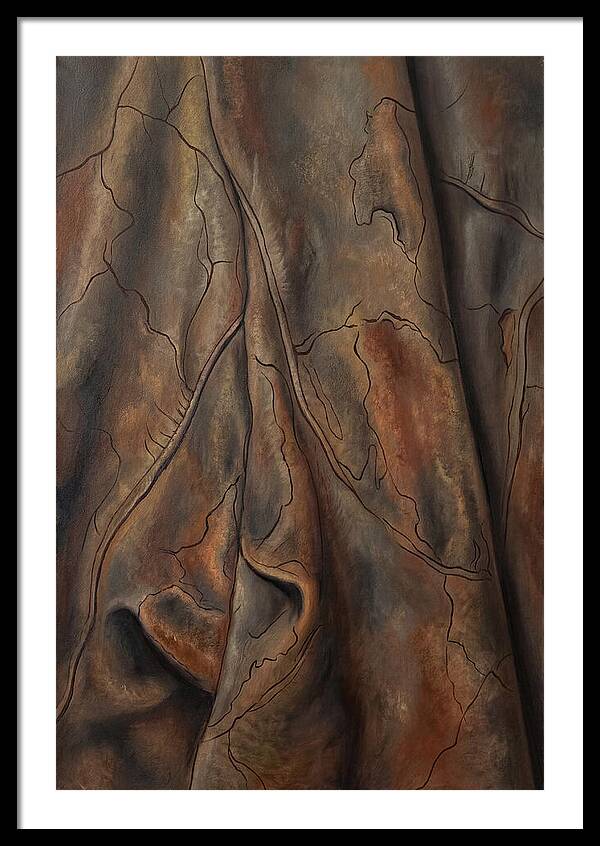 Old Leather Texture With Patina
