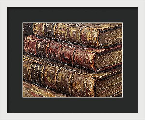 Old Leatherbound Books