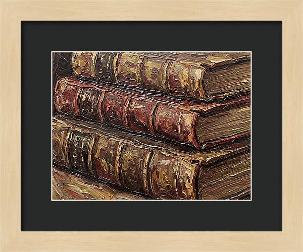 Old Leatherbound Books