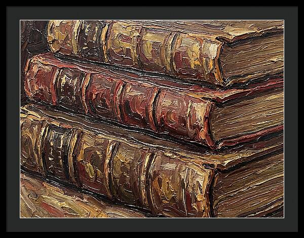 Old Leatherbound Books