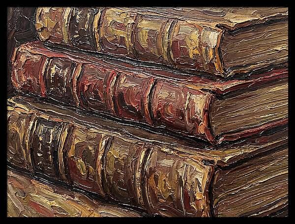 Old Leatherbound Books
