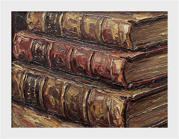 Old Leatherbound Books
