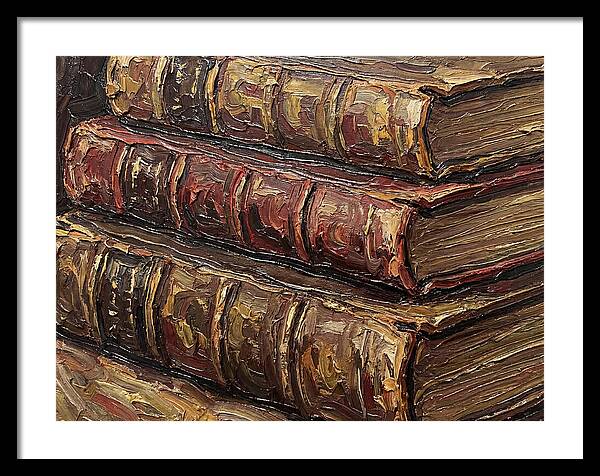 Old Leatherbound Books