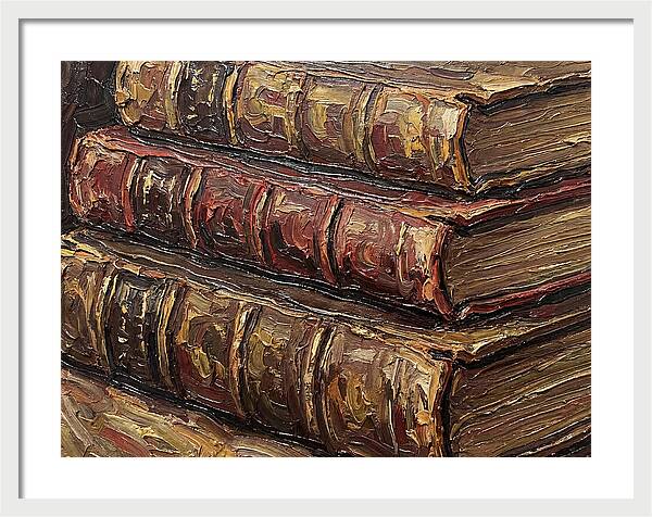 Old Leatherbound Books