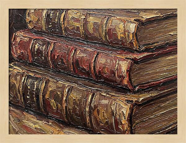 Old Leatherbound Books