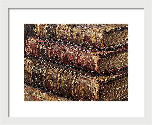 Old Leatherbound Books