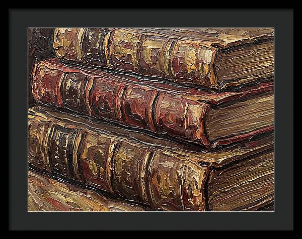 Old Leatherbound Books