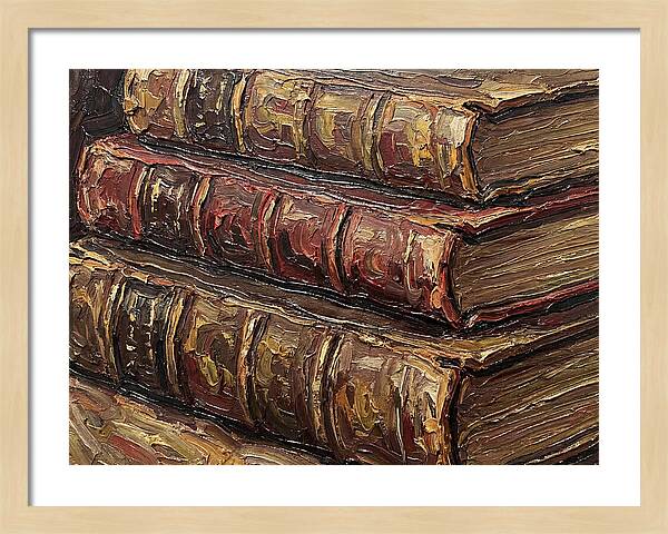 Old Leatherbound Books