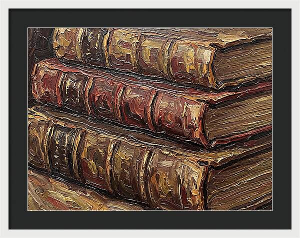 Old Leatherbound Books
