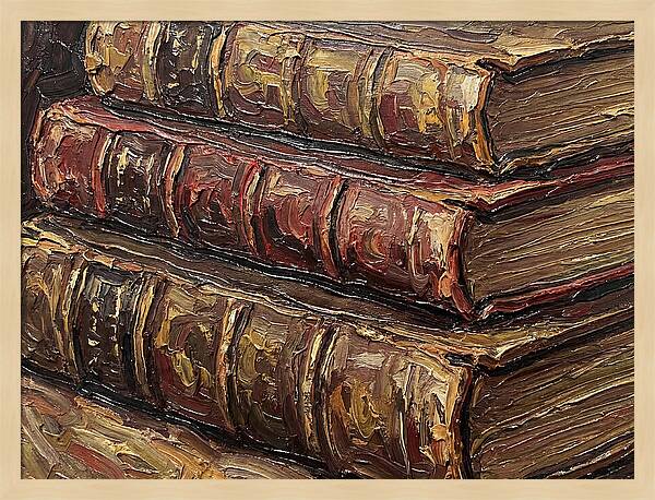 Old Leatherbound Books