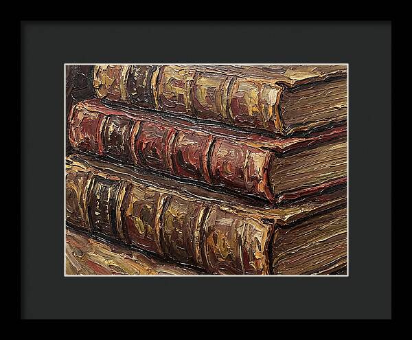 Old Leatherbound Books