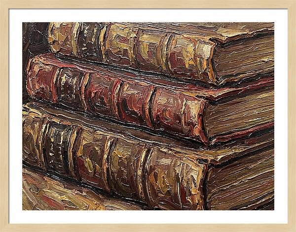 Old Leatherbound Books