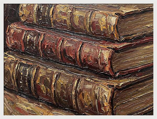 Old Leatherbound Books