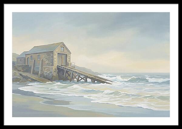 Old Lifeboat Station By The Sea