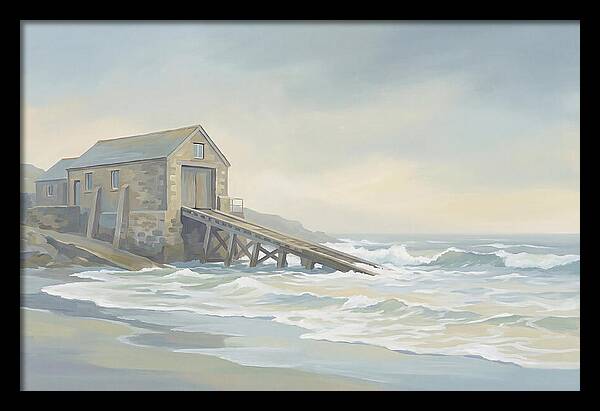 Old Lifeboat Station By The Sea