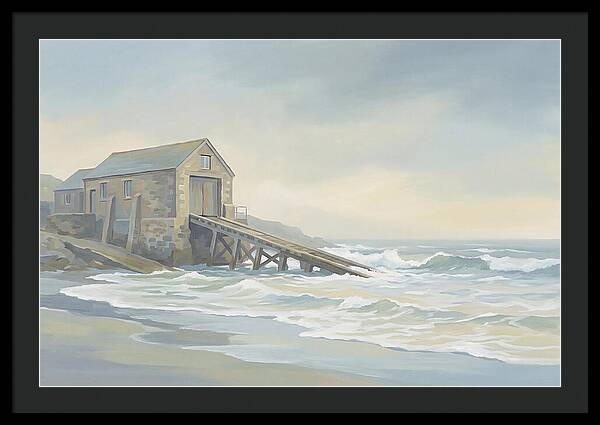Old Lifeboat Station By The Sea