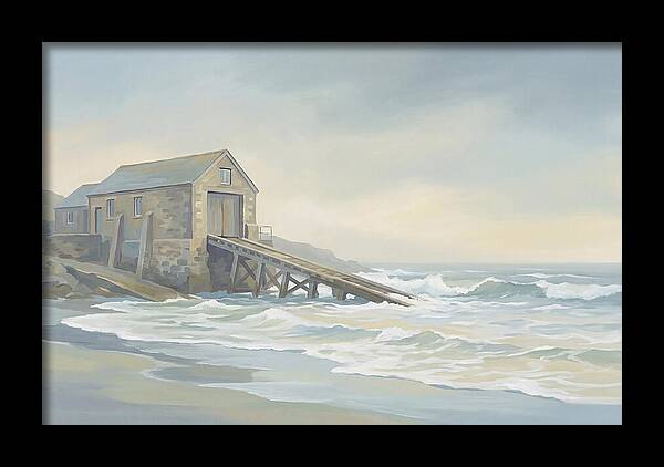 Old Lifeboat Station By The Sea