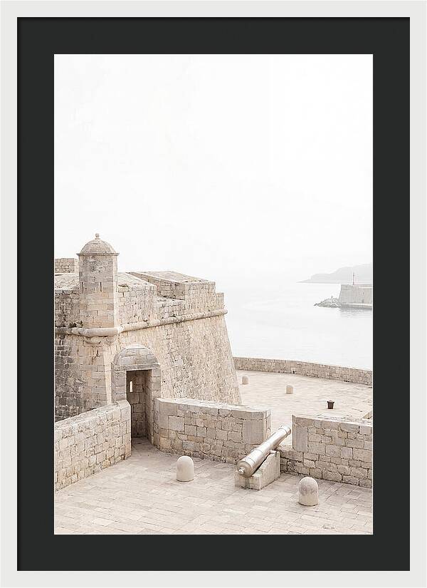 Old Naval Fortification Overlooking Harbor