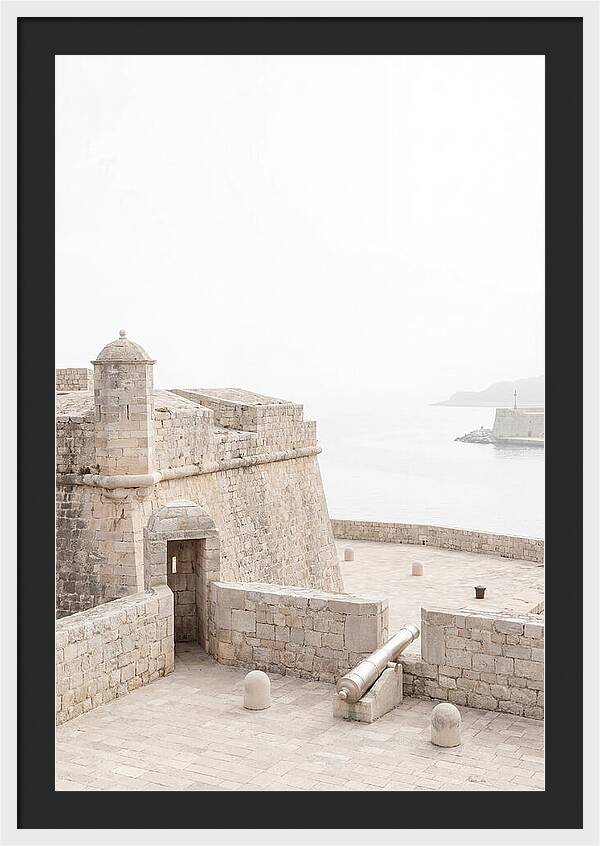 Old Naval Fortification Overlooking Harbor