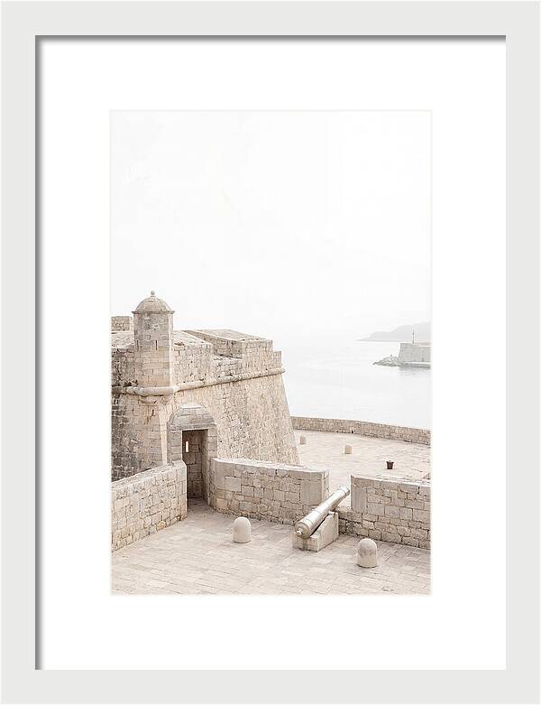 Old Naval Fortification Overlooking Harbor