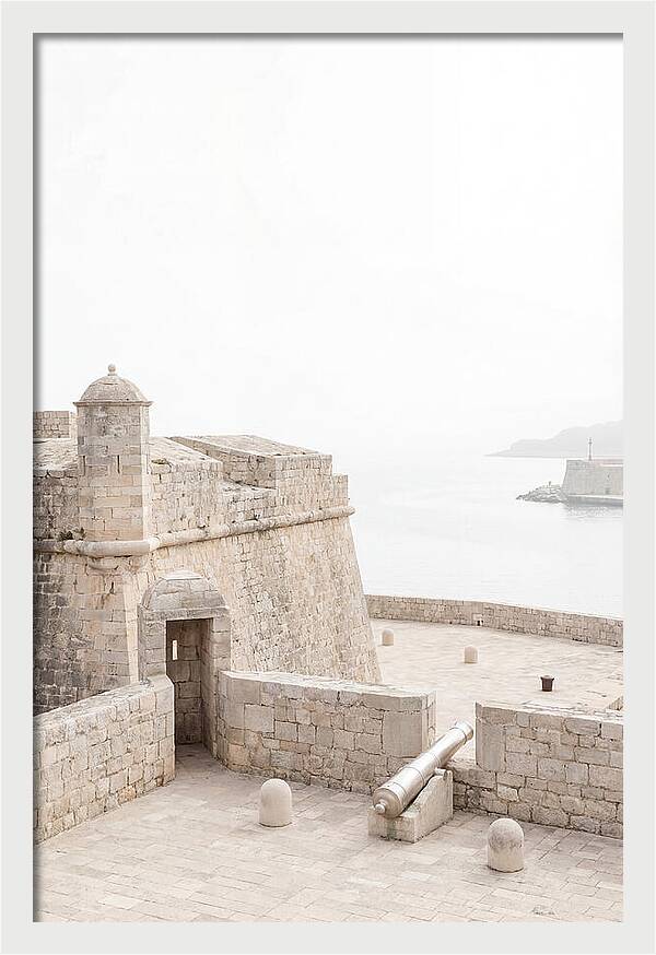 Old Naval Fortification Overlooking Harbor