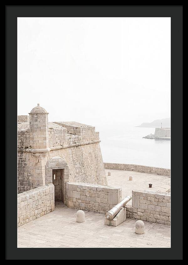 Old Naval Fortification Overlooking Harbor