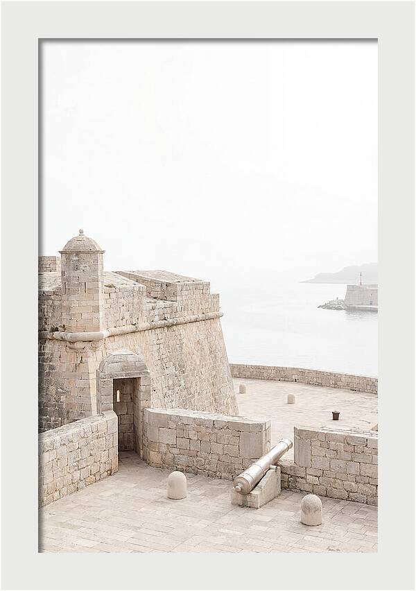 Old Naval Fortification Overlooking Harbor