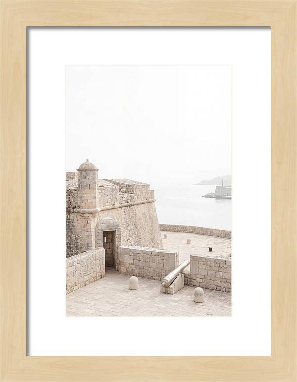 Old Naval Fortification Overlooking Harbor