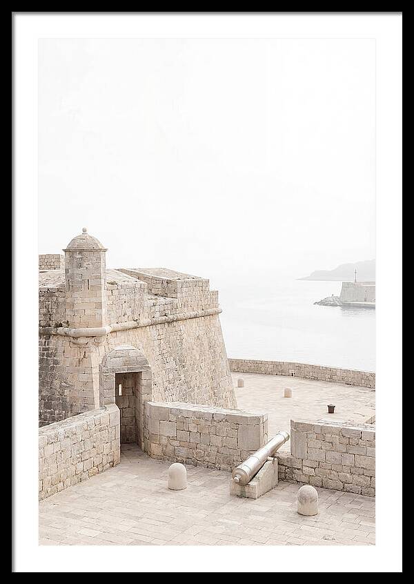 Old Naval Fortification Overlooking Harbor
