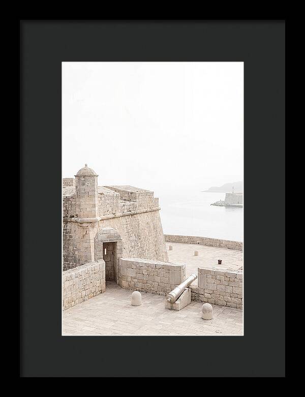 Old Naval Fortification Overlooking Harbor