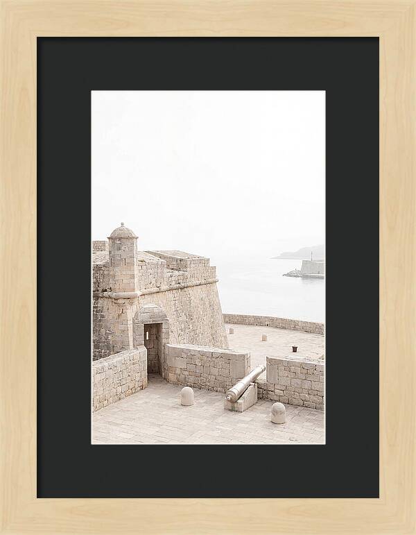 Old Naval Fortification Overlooking Harbor