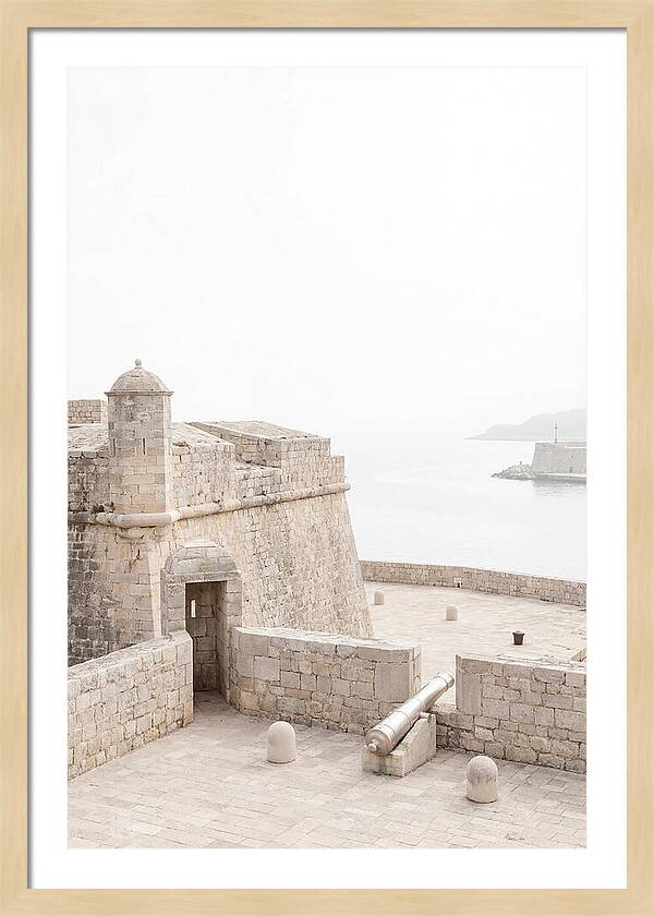 Old Naval Fortification Overlooking Harbor