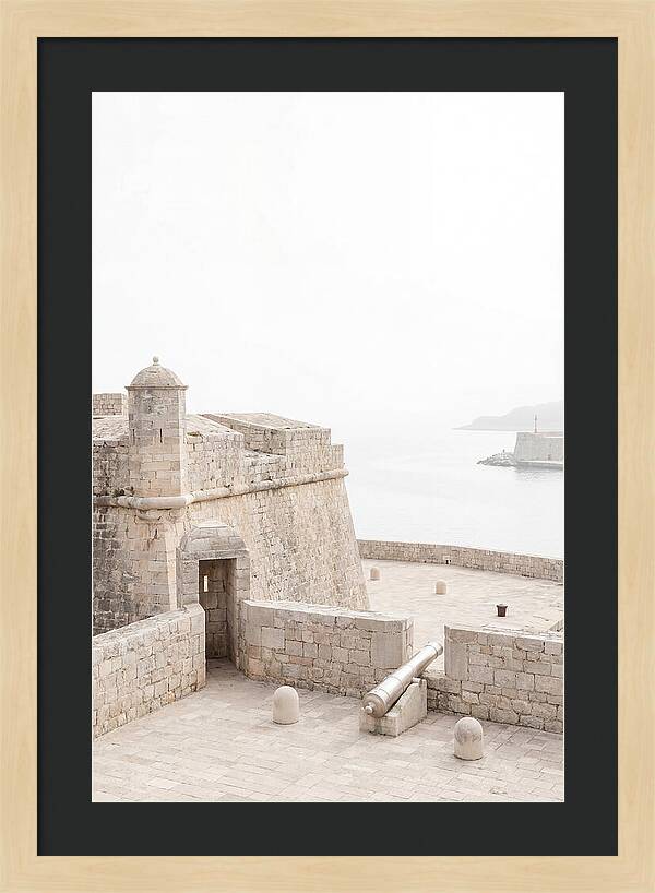 Old Naval Fortification Overlooking Harbor