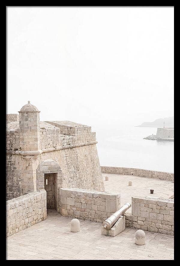 Old Naval Fortification Overlooking Harbor