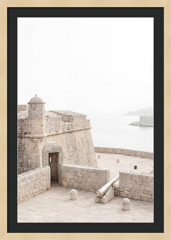 Old Naval Fortification Overlooking Harbor
