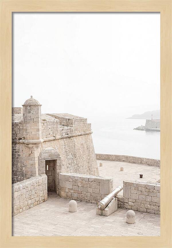 Old Naval Fortification Overlooking Harbor