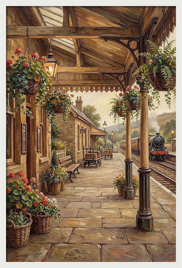 Old Railway Station Charm