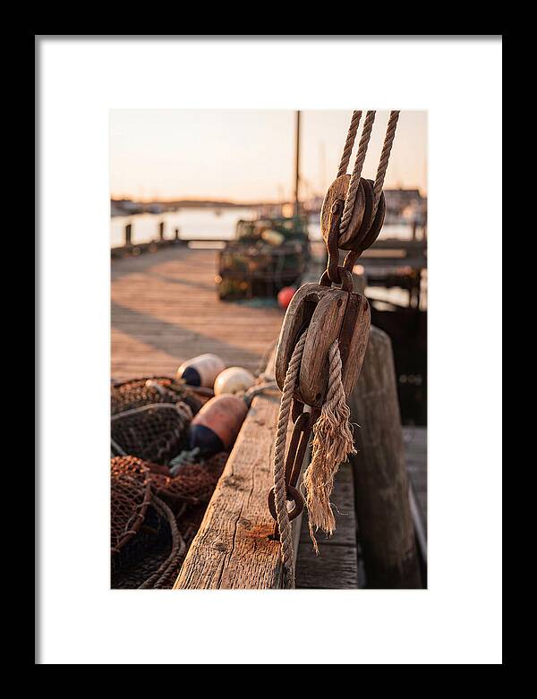 Old Rope And Pulley System