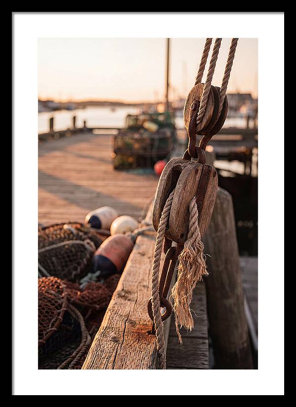 Old Rope And Pulley System