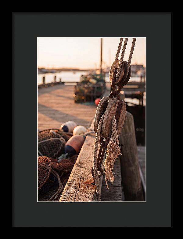 Old Rope And Pulley System