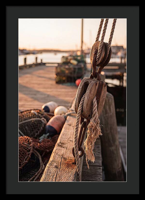 Old Rope And Pulley System