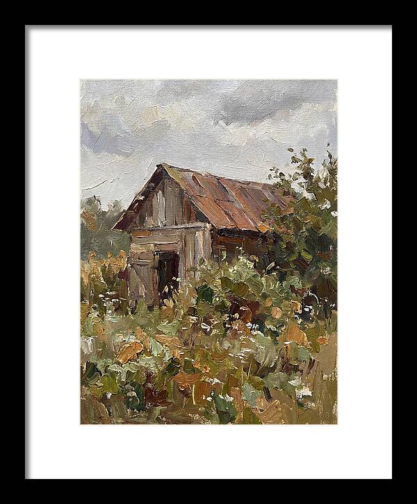 Old Shed Amidst Nature