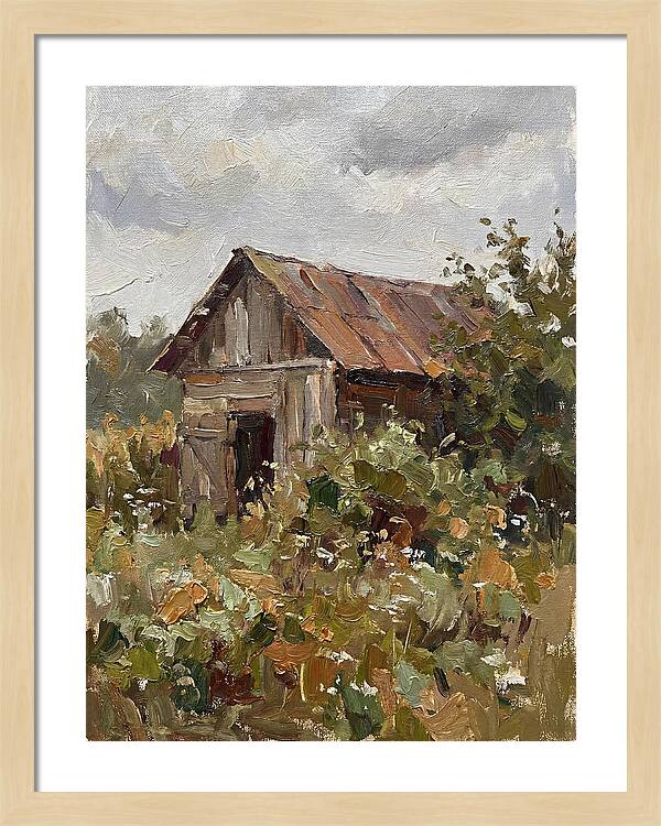Old Shed Amidst Nature