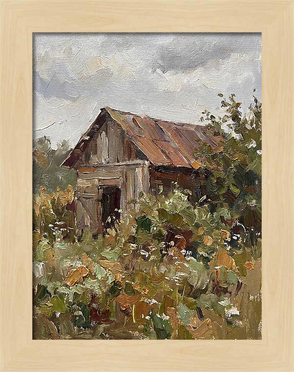 Old Shed Amidst Nature
